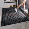 先邦入户门地垫大门口进户门进门垫子电梯厨房防滑垫脚垫pvc可裁剪 七条纹黑灰色 80*120cm 实拍图