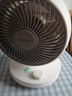 夏普 （SHARP）电风扇空气循环扇家用台扇低噪电风扇摇头涡轮对流大风力办公室宿舍桌面风扇节能小风扇 【机械款】抗菌扇叶+风大音轻+香薰驱蚊 实拍图