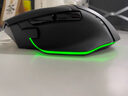 雷蛇（Razer）巴塞利斯蛇V3专业版 35K 无线鼠标 人体工学设计 RGB幻彩灯效 吃鸡/LOL/CS GO游戏 黑色 实拍图