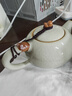 琦轩源黄汝窑茶具单品家用高档功夫茶壶办公室轻奢会客泡茶壶用具 实拍图