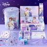 迪士尼（Disney）电动文具套装5件套 电动削笔器橡皮小学生文具礼盒生日礼物女孩开学大礼包 艾莎公主E0269F 实拍图