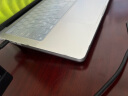 VOKAMO防摔耐刮适用苹果电脑笔记本MacBook Pro14保护壳带支架21到2024年款M4/3/2磨砂外套 透黑 实拍图