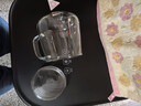 忆壶茶（YIHUTEA）玻璃杯茶杯茶具加厚耐热水杯子办公杯喝泡茶绿茶杯男女牛奶咖啡杯 s-06 360ml 实拍图
