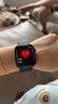 Apple/苹果 Watch Series 10 智能手表GPS+蜂窝款42毫米亮黑色铝金属表壳黑色运动型表带S/M MWXM3CH/B 实拍图
