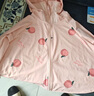 牧萌儿童防晒衣男女童防晒服夏季冰丝凉感宝宝防晒外套披肩 水蜜桃 M 实拍图