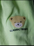 Classic Teddy童装儿童裤子男女童防蚊裤纯棉运动休闲裤薄款灯笼裤 果绿 110  实拍图