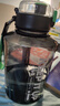 富光运动健身水壶大容量塑料杯水杯Tritan吨杯桶刻度吸管户外2500ML 实拍图