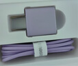 倍思小酷 苹果充电器氮化镓pd20W套装iphone14快充线充电头适用13/12ProMax手机Type-C插头iPad 紫色 实拍图