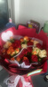 馨仪鲜花速递玫瑰花康乃馨花束送妈妈长辈礼物全国鲜花同城配送 21朵香槟康乃馨混搭花束 实拍图