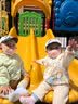 宝宝帽子春夏季薄款鸭舌帽婴幼儿软檐速干遮阳防晒帽男女童棒球帽 卡通小熊速干鸭舌-白色 建议年龄5~36个月（44-50cm） 实拍图