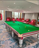 猎钢狼（含安装）斯诺克台球桌家用标准型英式比赛商用台球室专用台球桌 10尺 小斯诺克-标配款（6腿） 实拍图