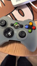 XBOXXbox360原装IC无线游戏手柄360E电脑版pc无线控制器steam正品现货 Xbox360无线手柄【黑色+适配器】 实拍图