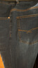 真维斯（JEANSWEST）牛仔裤男2025夏季潮牌直筒时尚猫须青年休闲男士长裤中蓝32 实拍图