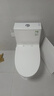 九牧（JOMOO）11262-2-1/41KA-2家用马桶卫浴虹吸式节水抗菌易洁坐便器400坑距 实拍图