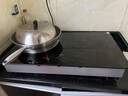 美的（Midea）凹面电磁炉嵌入式电磁双灶电陶炉 家用3500W大功率电池炉炒锅火锅烧水定时烹饪 国家补贴DZ35D06Q 实拍图