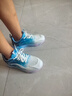 李宁龘膜男童鞋子秋季透气运动鞋学生跑步鞋网面气垫减震增高鞋子 天蓝 38 实拍图