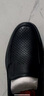 强人商务皮鞋镂空透气凉皮鞋软面软底通勤休闲男鞋 JDD351327 黑色 42 实拍图