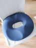 痔疮坐垫环形坐垫痔疮手术后坐垫圈防褥疮坐垫痔疮尾椎骨减压坐垫 【痔疮术后专用坐垫】褥疮垫 【升级夏季透气网眼款藏青色】 实拍图