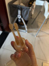 世喜婴儿牙刷0-1岁乳牙刷口腔清洁棒器早早刷2支装新生幼儿硅胶刷套装 实拍图