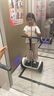 九号（Ninebot）电动儿童平衡车6-12岁代步电动车腿控智能礼物双轮腿控体感L6白色定制礼盒款 实拍图