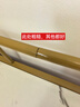 麦瑞迪衣架落地衣帽架卧室多功能挂衣服架置物架结实入户立式简易挂衣架 轻奢金-长100cm 实拍图