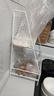 得力得力(deli)金属双层置物架 防锈铁线 宿舍床头收纳筐 桌上书立 办公室收纳架  PJ105白 实拍图