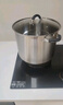 美厨（maxcook）汤锅304不锈钢 复底高汤锅24cm 燃气炉电磁炉通用 MCH-24 实拍图