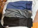 内裤短裤内衣男裤冰丝裤男士平角裤无痕薄款抗菌裆大码四角短裤 黑色+蓝色+深灰- 3条 3XL 140-160斤 实拍图