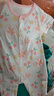 【夏季婴儿爬服】婴儿儿连体衣夏季0-1-2岁薄款宝宝短袖纯棉 粉桃花平角连体 90cm (12-15个月/24斤以内) 实拍图