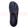 迪卡侬（DECATHLON）游泳男士凉鞋沙滩拖鞋洞洞鞋外穿NABD2028002深蓝色网格款44码 实拍图