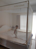 La TorrettaA类婴儿宝宝防摔蚊帐家用三开门加密防掉坐床方顶蚊帐1.8/1.5米床 实拍图