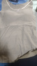 【带胸垫】德绒保暖内衣女保暖背心绒加厚无痕内穿打底带胸垫 【卡其】单件 德绒保暖 3XL (140-160斤) 实拍图