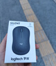罗技（Logitech）M221 轻音鼠标 无线鼠标 办公鼠标 对称鼠标 带无线微型接收器 雾霭蓝 实拍图
