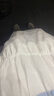 UR2025春季新款女装度假风蕾丝系带吊带连衣裙UYL750001 本白 (面料微透) XS 实拍图