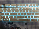 适用天选键盘有线天选6pro/5/4/3机械手感键盘游戏电竞鼠标套装拯救者笔记本外置外接键盘 白色【蓝光】无线套装+蓝牙耳机 （无线2.4G+蓝牙）双模 实拍图