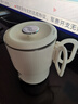 苏泊尔（SUPOR）便携式烧水壶电水壶折叠0.8L 旅行出差家用养生冲奶电热水壶学生304不锈钢泡面杯 SW-08J01 实拍图