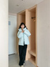 波司登25新款羽绒服90绒女款连帽保暖防风短款厚外套B250245112XS 净水蓝|5981-欧若风 S 160/84A 100斤-110斤 实拍图