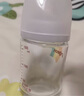 贝亲（Pigeon）玻璃奶瓶宽口径防胀气160ml S号奶嘴 1月+ AA186  实拍图