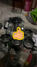 【京东物流】茶壶套装整套茶具大容量玻璃茶杯带滤网耐高温泡茶具 1000ML一壶+四杯套装 实拍图