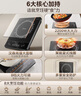 美的（Midea）电磁炉电陶炉 2200W大功率家用猛火爆炒耐用面板八档火力纤薄电磁灶火锅炉 C22-RT22E01 实拍图