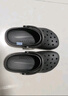 crocs卡骆驰檀健次同款洞洞鞋男沙滩鞋|10001 黑色-001 36/37(220mm) 实拍图