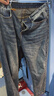 杰雷诺美式复古加绒牛仔裤男厚款2025新款宽松直筒裤子男春秋水洗休闲裤 蓝色 33 适合150-165斤 实拍图