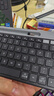 罗技（Logitech）K580无线蓝牙超薄静音键盘 办公键盘笔记本电脑手机Mac平板ipad键盘双模外接键盘薄膜便携多屏家用 超薄键盘-星空灰 实拍图