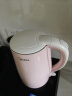 美的（Midea）烧水壶电热水壶电水壶家用 食品级304不锈钢 1500W快速沸腾 自动断电 1.7L大容量HJ1705 实拍图