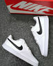耐克NIKE运动板鞋女缓震COURT VISION运动鞋DH3158-101白黑35.5 实拍图