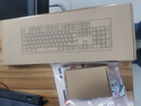 前行者（EWEADN）静音有线无线键盘鼠标套装机械手感游戏办公专用电脑笔记本蓝牙电竞键鼠耳机三件套 金属黑【白光】+静音宏鼠标 实拍图