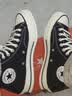 匡威（Converse）官方正品   大童CONVERSE 儿童高帮休闲帆布鞋 162050C 41码 实拍图