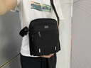 七匹狼斜挎包背包男士单肩包男款帆布通勤包2025新款时尚休闲旅行包男包 休闲款【5层 双侧袋装水杯雨伞】 实拍图