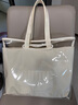 彪马（PUMA）双层收纳透明手提包女子印花挎包拎包076116 象牙白-07 OSFA/均码 实拍图