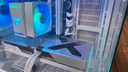 华硕（ASUS）全家桶 i5 12400F/12600KF/RTX4060/4060Ti/5060 Ti主机游戏台式组装电脑主机整机DIY组装机 六：14600KF丨RTX5060丨白色 组装机 实拍图